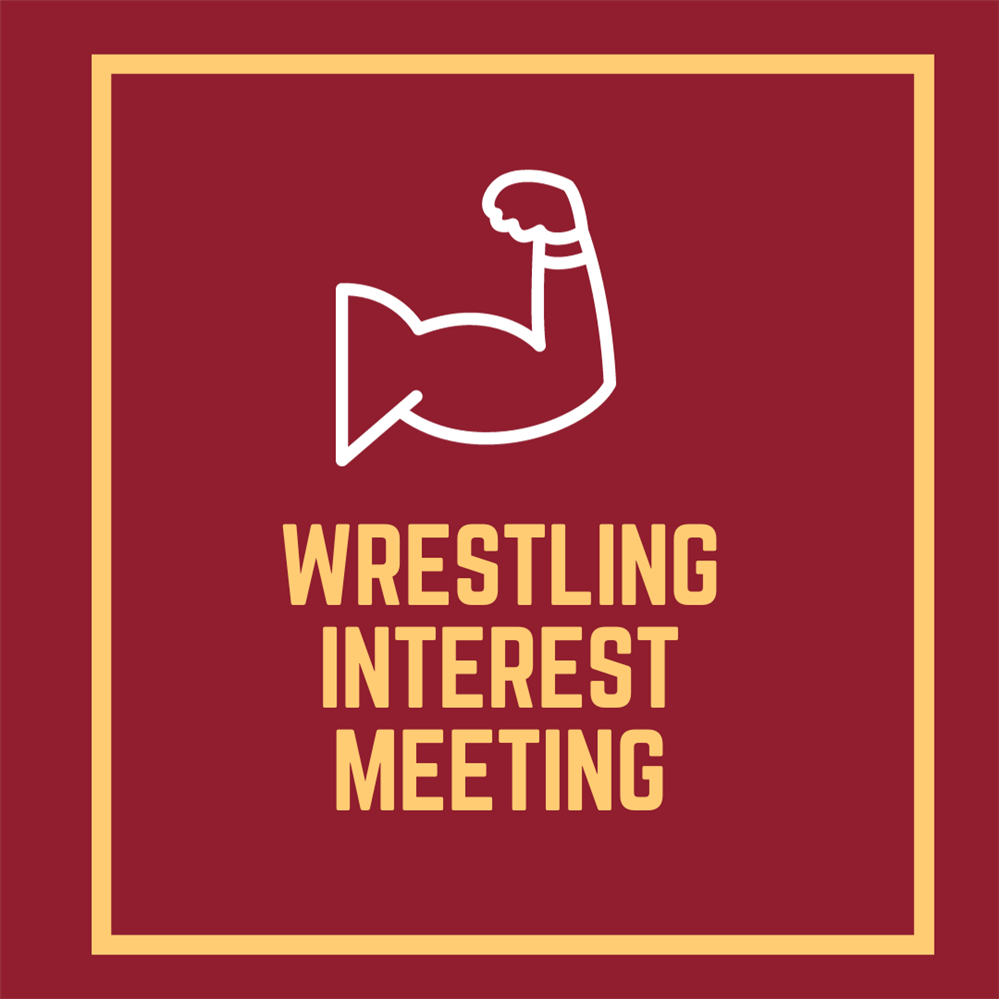 Wrestling Interest Meeting Graphic